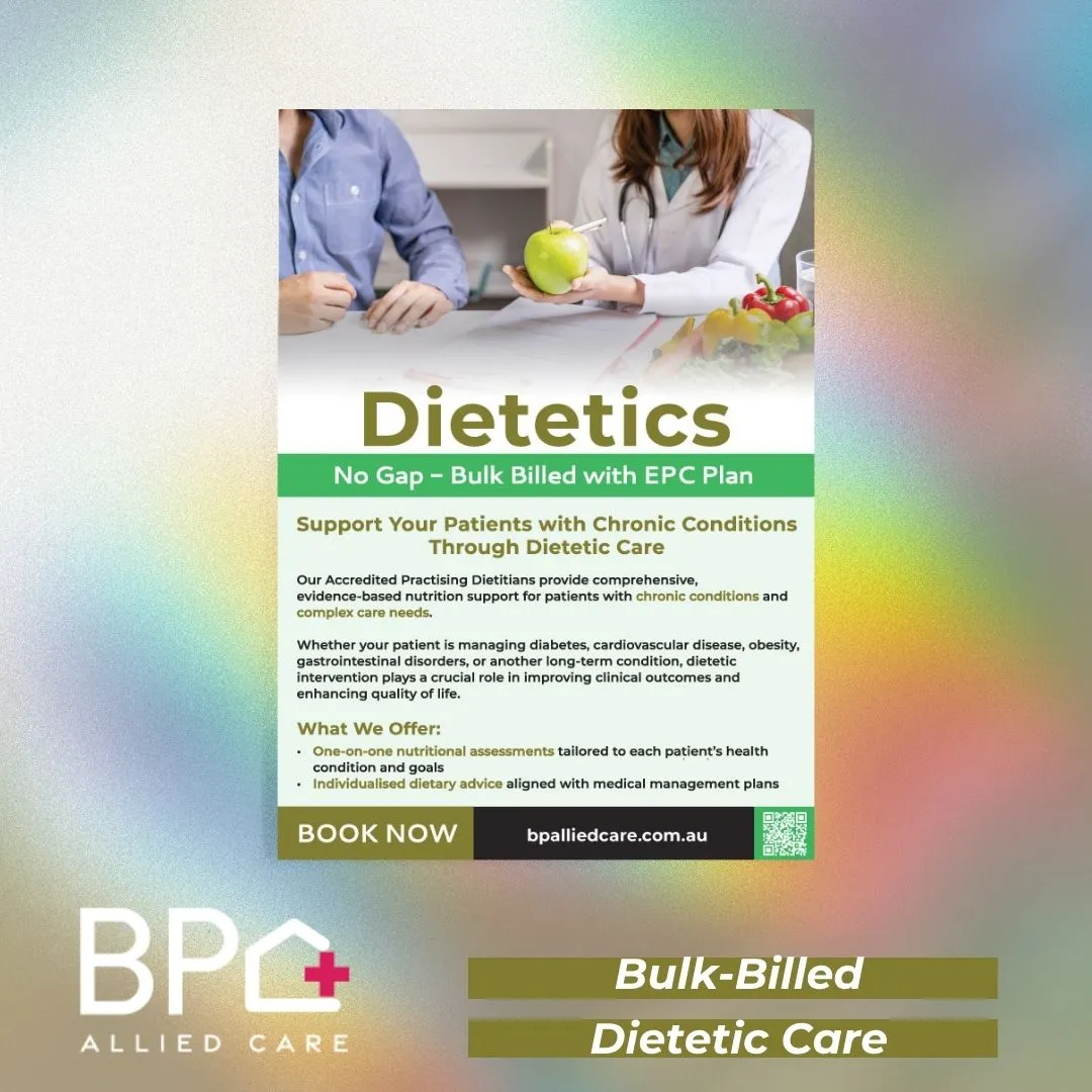 Support Your Patients with Chronic Conditions Through Dietetic Care